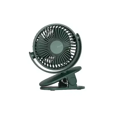 JISULIFE FA29/FA29A Clip on Desk Fan Rechargeable 4 Speed Modes